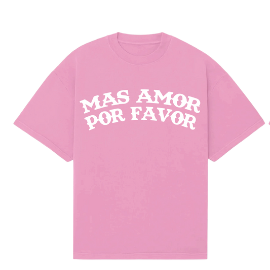 PINK MAS AMOR TEE