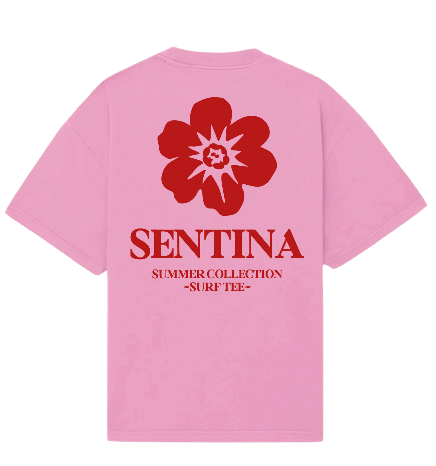 PINK SURF TEE