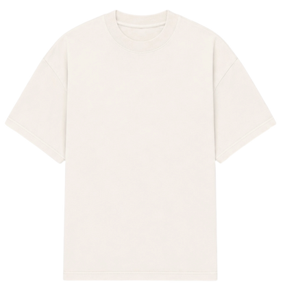 VINTAGE WHITE BLANK TEE