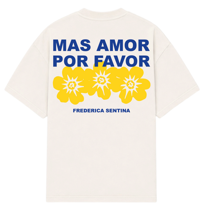 VINTAGE WHITE POR FAVOR TEE