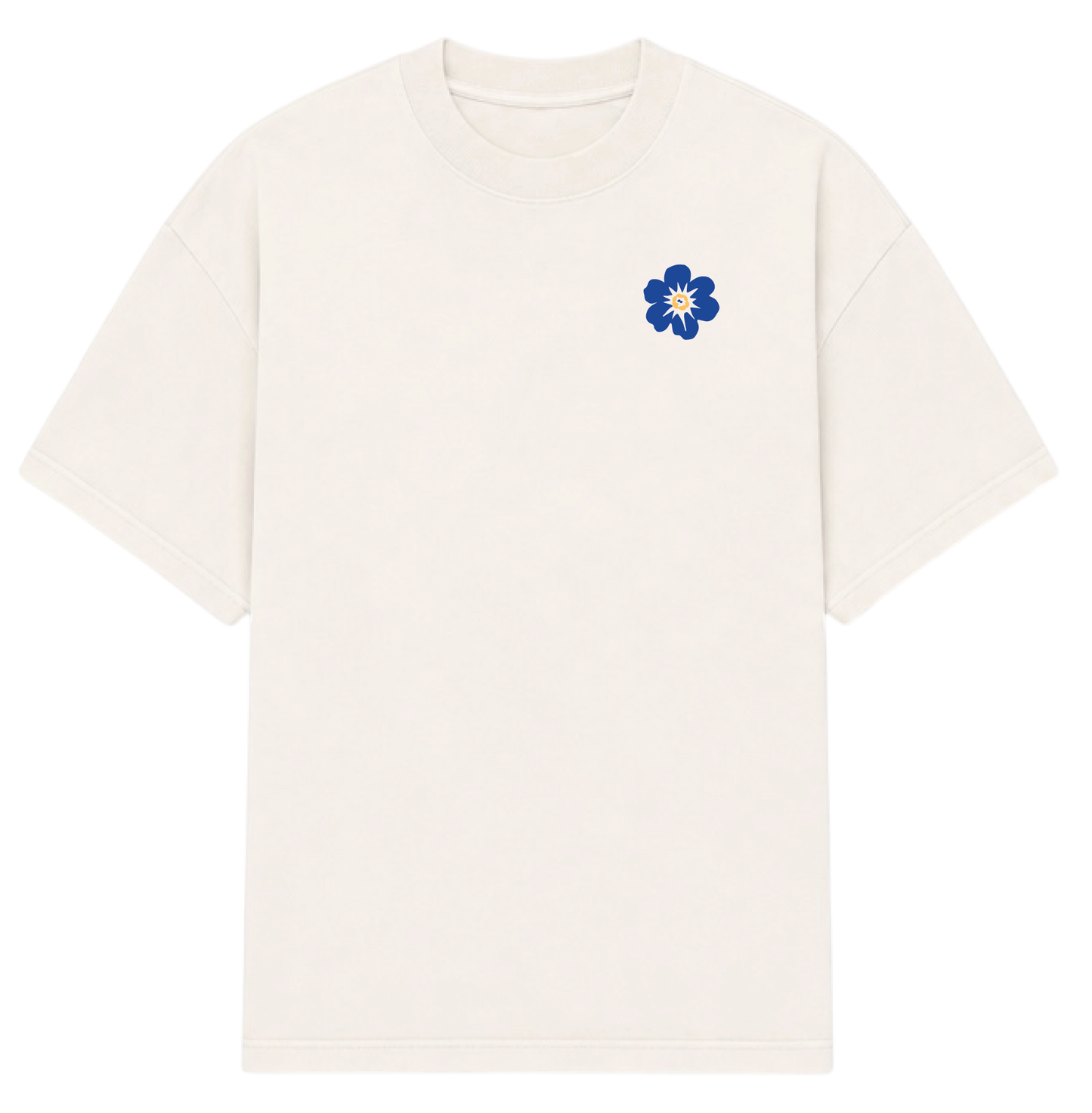VINTAGE WHITE SURF MYOSOTIS TEE