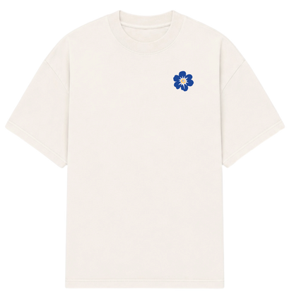 VINTAGE WHITE SURF MYOSOTIS TEE