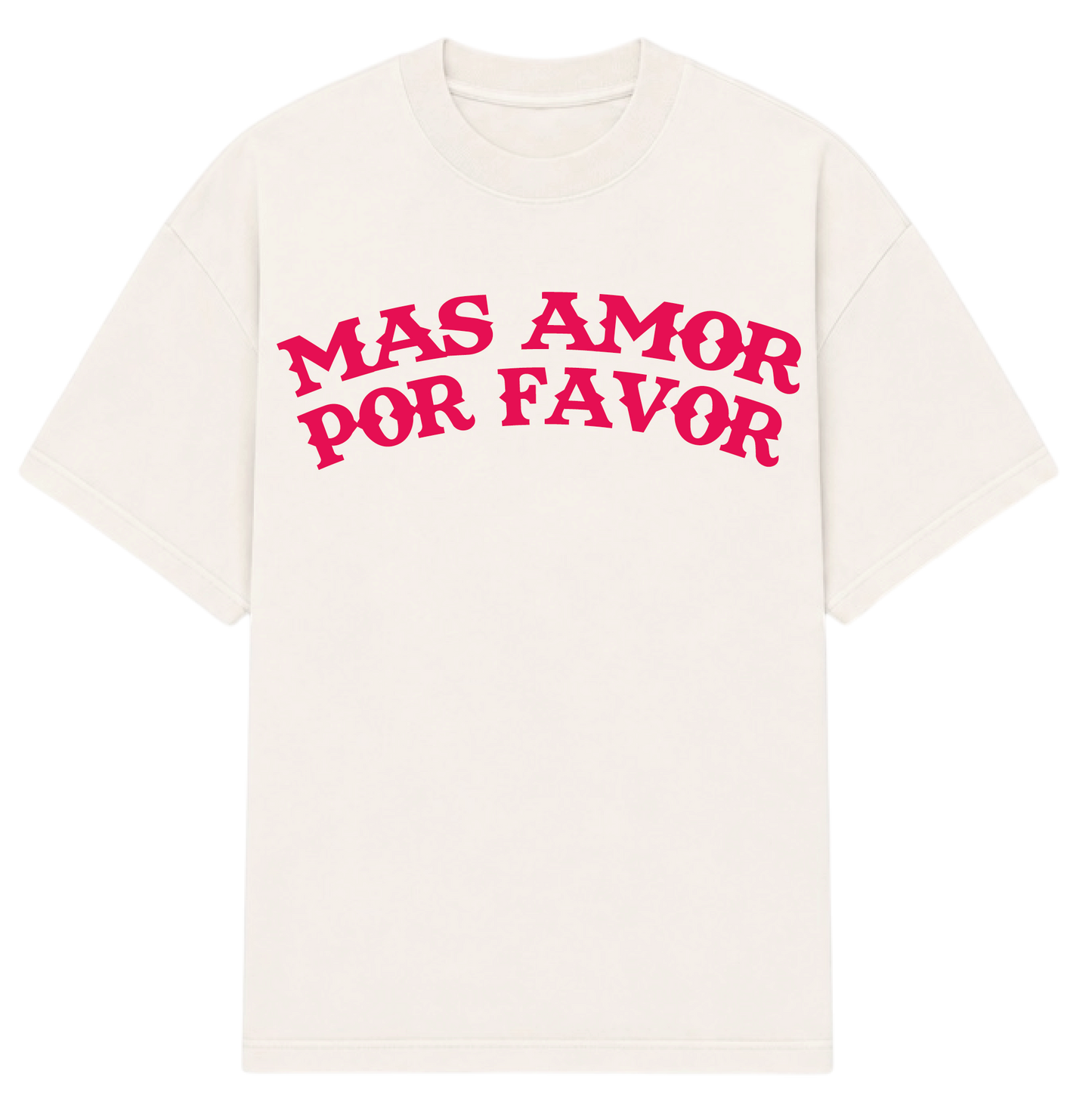 VINTAGE WHITE MAS AMOR TEE