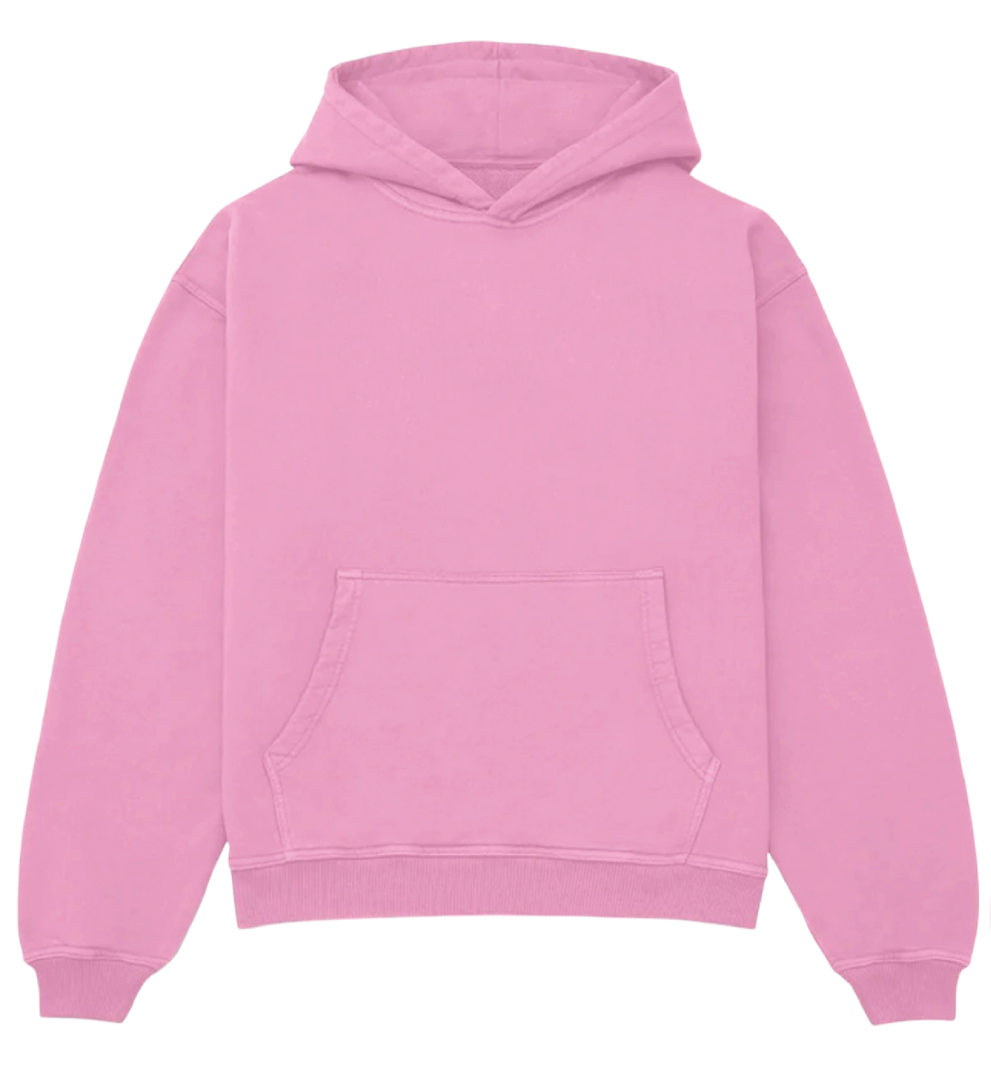 PINK BLANK HOODIE