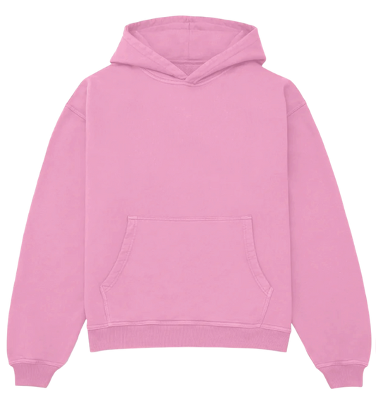 PINK BLANK HOODIE