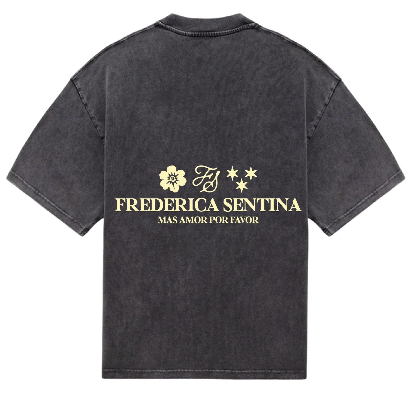 BLACK SUNFADED COLLECTION TEE