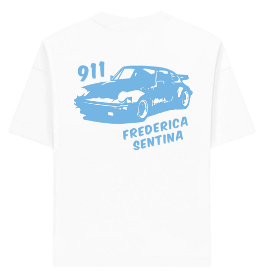 PORSCHE T-SHIRT LIGHT BLUE